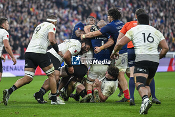 16/11/2024 - A maul with players during the Autumn Nations Series XV rugby match France VS New Zealand All Blacks at Stade de France in Saint Denis near Paris, on November 16 2024. Photo Victor Joly / DPPI - RUGBY - AUTUMN NATIONS SERIES 2024 - FRANCE V NEW ZEALAND - AUTUMN NATIONS SERIES - RUGBY