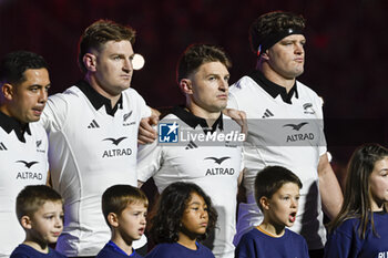 16/11/2024 - Scott Beauden and Jordie Jordan Barrett brothers during the Autumn Nations Series XV rugby match France VS New Zealand All Blacks at Stade de France in Saint Denis near Paris, on November 16 2024. Photo Victor Joly / DPPI - RUGBY - AUTUMN NATIONS SERIES 2024 - FRANCE V NEW ZEALAND - AUTUMN NATIONS SERIES - RUGBY