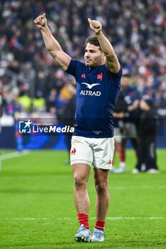 16/11/2024 - Antoine Dupont during the Autumn Nations Series XV rugby match France VS New Zealand All Blacks at Stade de France in Saint Denis near Paris, on November 16 2024. Photo Victor Joly / DPPI - RUGBY - AUTUMN NATIONS SERIES 2024 - FRANCE V NEW ZEALAND - AUTUMN NATIONS SERIES - RUGBY