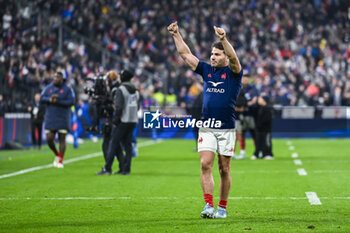 16/11/2024 - Antoine Dupont during the Autumn Nations Series XV rugby match France VS New Zealand All Blacks at Stade de France in Saint Denis near Paris, on November 16 2024. Photo Victor Joly / DPPI - RUGBY - AUTUMN NATIONS SERIES 2024 - FRANCE V NEW ZEALAND - AUTUMN NATIONS SERIES - RUGBY