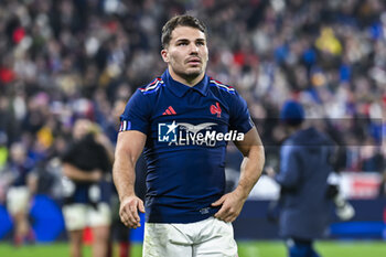 16/11/2024 - Antoine Dupont during the Autumn Nations Series XV rugby match France VS New Zealand All Blacks at Stade de France in Saint Denis near Paris, on November 16 2024. Photo Victor Joly / DPPI - RUGBY - AUTUMN NATIONS SERIES 2024 - FRANCE V NEW ZEALAND - AUTUMN NATIONS SERIES - RUGBY