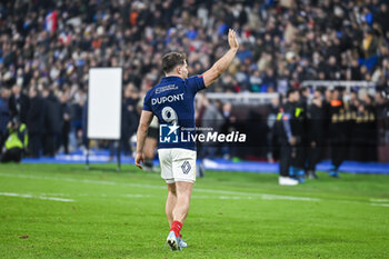 16/11/2024 - Antoine Dupont during the Autumn Nations Series XV rugby match France VS New Zealand All Blacks at Stade de France in Saint Denis near Paris, on November 16 2024. Photo Victor Joly / DPPI - RUGBY - AUTUMN NATIONS SERIES 2024 - FRANCE V NEW ZEALAND - AUTUMN NATIONS SERIES - RUGBY