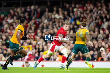 2024-11-17 - Jac Morgan of Wales during the 2024 Autumn Nations Series rugby union match between Wales and Australia on 17 November 2024 at Millenium Stadium in Cardiff, Wales - RUGBY - AUTUMN NATIONS SERIES 2024 - WALES V AUSTRALIA - AUTUMN NATIONS SERIES - RUGBY