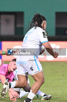 2024-01-20 - Brandon Paenga Amosa ( Montpellier Herault Rugby ) - BENETTON RUGBY VS MONTPELLIER HéRAULT RUGBY - CHALLENGE CUP - RUGBY