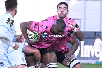 2024-01-20 - Alessandro Izekor ( Benetton Rugby ) - BENETTON RUGBY VS MONTPELLIER HéRAULT RUGBY - CHALLENGE CUP - RUGBY