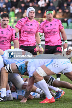 2024-01-20 - Scrum of Montpellier Herault Rugby - BENETTON RUGBY VS MONTPELLIER HéRAULT RUGBY - CHALLENGE CUP - RUGBY