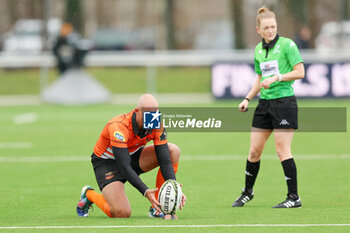 2024-01-14 - Ruan Pienaar of Toyota Cheetah's during the EPCR Challenge Cup rugby union match between Toyota Cheetahs and Section Paloise (Pau) on January 14, 2024 at NRCA Amsterdam in Amsterdam, Netherlands - RUGBY - CHALLENGE CUP - CHEETAHS V PAU - CHALLENGE CUP - RUGBY