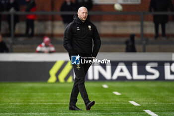 2024-01-19 - Gloucester Rugby Head Coach George Skivington during the European Rugby Challenge Cup, rugby union match between Gloucester Rugby and Castres Olympique on 19 January 2024 at the Kingsholm Stadium in Gloucester, England - RUGBY - CHALLENGE CUP - GLOUCESTER V CASTRES - CHALLENGE CUP - RUGBY