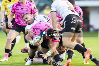 2024-04-06 - Thomas Gallo goes for the try - BENETTON RUGBY VS EMIRATES LIONS - CHALLENGE CUP - RUGBY
