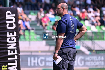 2024-04-14 - Marco Bortolami head coach of Benetton Rugby during EPCR CHALLENGE CUP game between BENETTON RUGBY and CONNACHT at Monigo Stadium, Italy on April 14, 2024 - BENETTON RUGBY VS CONNACTH RUGBY - CHALLENGE CUP - RUGBY