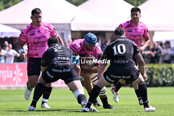 14/04/2024 - Gianmarco Lucchesi ( Benetton Rugby ) during EPCR CHALLENGE CUP game between BENETTON RUGBY and CONNACHT at Monigo Stadium, Italy on April 14, 2024 - BENETTON RUGBY VS CONNACTH RUGBY - CHALLENGE CUP - RUGBY