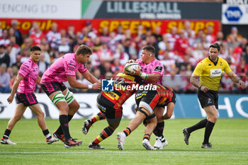 04/05/2024 - Benetton Treviso Prop Thomas Gallo (1) during the European Rugby Challenge Cup, semi-final rugby union match between Gloucester Rugby and Benetton Rugby on 4 May 2024 at the Kingsholm Stadium in Gloucester, England - RUGBY - CHALLENGE CUP - GLOUCESTER V BENETTON RUGBY - CHALLENGE CUP - RUGBY