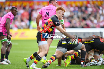 2024-05-04 - Gloucester Rugby Scrum Half Caolan Englefield during the European Rugby Challenge Cup, semi-final rugby union match between Gloucester Rugby and Benetton Rugby on 4 May 2024 at the Kingsholm Stadium in Gloucester, England - RUGBY - CHALLENGE CUP - GLOUCESTER V BENETTON RUGBY - CHALLENGE CUP - RUGBY