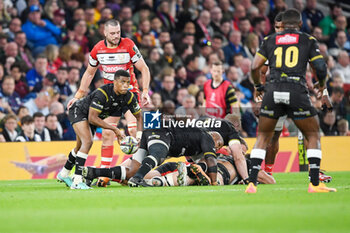 24/05/2024 - Sharks Scrum-half Grant Williams (9) during the European Rugby Challenge Cup, Final rugby union match between Gloucester Rugby and Hollywoodbets Sharks on 24 May 2024 at Tottenham Hotspur Stadium in London, England - RUGBY - CHALLENGE CUP - FINAL - GLOUCESTER V SHARKS - CHALLENGE CUP - RUGBY