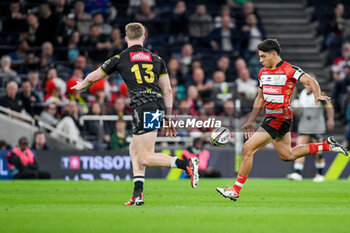 24/05/2024 - Gloucester Rugby Full back Santiago Carreras (15) during the European Rugby Challenge Cup, Final rugby union match between Gloucester Rugby and Hollywoodbets Sharks on 24 May 2024 at Tottenham Hotspur Stadium in London, England - RUGBY - CHALLENGE CUP - FINAL - GLOUCESTER V SHARKS - CHALLENGE CUP - RUGBY