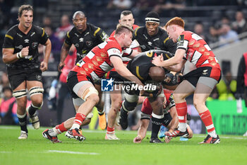 24/05/2024 - Hollywoodbets Sharks Hooker Bongi Mbonambi (2) during the European Rugby Challenge Cup, Final rugby union match between Gloucester Rugby and Hollywoodbets Sharks on 24 May 2024 at Tottenham Hotspur Stadium in London, England - RUGBY - CHALLENGE CUP - FINAL - GLOUCESTER V SHARKS - CHALLENGE CUP - RUGBY