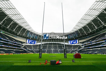 24/05/2024 - General view ahead of the European Rugby Challenge Cup, Final rugby union match between Gloucester Rugby and Hollywoodbets Sharks on 24 May 2024 at Tottenham Hotspur Stadium in London, England - RUGBY - CHALLENGE CUP - FINAL - GLOUCESTER V SHARKS - CHALLENGE CUP - RUGBY