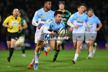 2024-01-12 - Bayonne full back Aurelien Florian Callandret during the Champions Cup, rugby union match between Northampton Saints and Aviron Bayonnais (Bayonne) on 12 January 2024 at Franklins Gardens in Northampton, England - RUGBY - CHAMPIONS CUP - NORTHAMPTON V BAYONNE - CHAMPIONS CUP - RUGBY