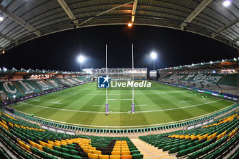 2024-01-12 - General view during the Champions Cup, rugby union match between Northampton Saints and Aviron Bayonnais (Bayonne) on 12 January 2024 at Franklins Gardens in Northampton, England - RUGBY - CHAMPIONS CUP - NORTHAMPTON V BAYONNE - CHAMPIONS CUP - RUGBY