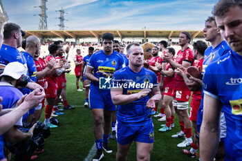 2024-04-14 - Stu Townsend of Exeter Chiefs after the European Rugby Champions Cup, quarter final, rugby union match between Stade Toulousain (Toulouse) and Exeter Chiefs on 14 April 2024 at Stade Ernest-Wallon in Toulouse, France - RUGBY - CHAMPIONS CUP - TOULOUSE V EXETER - CHAMPIONS CUP - RUGBY