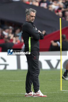 2024-05-05 - Coach of Stade Toulousain Ugo Mola during the Champions Cup, Semi-finals, rugby union match between Stade Toulousain (Toulouse) and Harlequins on May 5, 2024 at the Stadium of Toulouse in Toulouse, France - RUGBY - CHAMPIONS CUP - TOULOUSE V HARLEQUINS - CHAMPIONS CUP - RUGBY