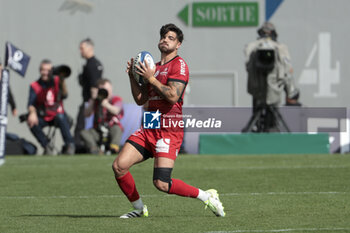 05/05/2024 - Romain Ntamack of Stade Toulousain during the Champions Cup, Semi-finals, rugby union match between Stade Toulousain (Toulouse) and Harlequins on May 5, 2024 at the Stadium of Toulouse in Toulouse, France - RUGBY - CHAMPIONS CUP - TOULOUSE V HARLEQUINS - HEINEKEN CHAMPIONS CUP - RUGBY