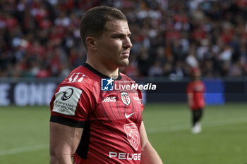 05/05/2024 - Antoine Dupont of Stade Toulousain during the Champions Cup, Semi-finals, rugby union match between Stade Toulousain (Toulouse) and Harlequins on May 5, 2024 at the Stadium of Toulouse in Toulouse, France - RUGBY - CHAMPIONS CUP - TOULOUSE V HARLEQUINS - HEINEKEN CHAMPIONS CUP - RUGBY