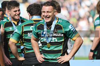 2024-06-08 - Northampton Saints hooker Curtis Langdon after winning the English championship, Gallagher Premiership Rugby Union Final match between Northampton Saints and Bath Rugby on 8 June 2024 at Twickenham stadium in Richmond, London, England - RUGBY - ENGLISH CHAMPIONSHIP - FINAL - NORTHAMPTON V BATH - PREMERSHIP RUGBY UNION - RUGBY