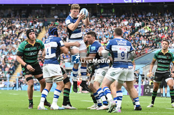 2024-06-08 - Bath back row Ted Hill during the English championship, Gallagher Premiership Rugby Union Final match between Northampton Saints and Bath Rugby on 8 June 2024 at Twickenham stadium in Richmond, London, England - RUGBY - ENGLISH CHAMPIONSHIP - FINAL - NORTHAMPTON V BATH - PREMERSHIP RUGBY UNION - RUGBY