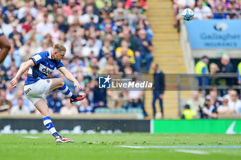 2024-06-08 - Bath fly half Finn Russell during the English championship, Gallagher Premiership Rugby Union Final match between Northampton Saints and Bath Rugby on 8 June 2024 at Twickenham stadium in Richmond, London, England - RUGBY - ENGLISH CHAMPIONSHIP - FINAL - NORTHAMPTON V BATH - PREMERSHIP RUGBY UNION - RUGBY