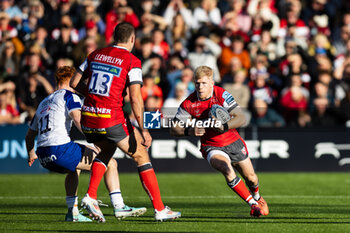 2024-10-12 - George Barton of Gloucester Rugby during the English championship Gallagher Premiership Rugby Union match between Gloucester Rugby and Bath Rugby on 12 October 2024 at the Kingsholm Stadium in Gloucester, England - RUGBY - ENGLISH CHAMPIONSHIP - GLOUCESTER V BATH - PREMERSHIP RUGBY UNION - RUGBY