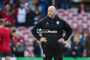 2024-10-12 - Head Coach George Skivington of Gloucester Rugby during the English championship Gallagher Premiership Rugby Union match between Gloucester Rugby and Bath Rugby on 12 October 2024 at the Kingsholm Stadium in Gloucester, England - RUGBY - ENGLISH CHAMPIONSHIP - GLOUCESTER V BATH - PREMERSHIP RUGBY UNION - RUGBY