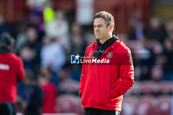 2024-10-12 - Head Coach Johann van Graan of Bath Rugby during the English championship Gallagher Premiership Rugby Union match between Gloucester Rugby and Bath Rugby on 12 October 2024 at the Kingsholm Stadium in Gloucester, England - RUGBY - ENGLISH CHAMPIONSHIP - GLOUCESTER V BATH - PREMERSHIP RUGBY UNION - RUGBY