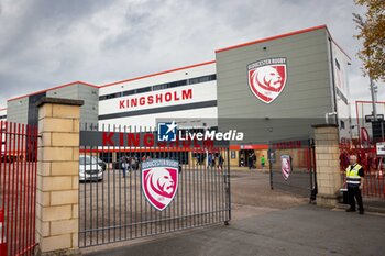 2024-10-12 - General view during the English championship Gallagher Premiership Rugby Union match between Gloucester Rugby and Bath Rugby on 12 October 2024 at the Kingsholm Stadium in Gloucester, England - RUGBY - ENGLISH CHAMPIONSHIP - GLOUCESTER V BATH - PREMERSHIP RUGBY UNION - RUGBY