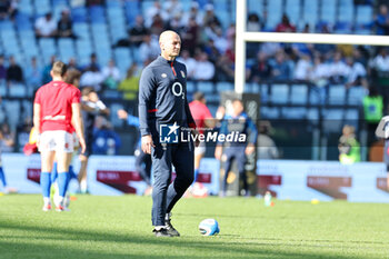 2024-02-03 - head coach Steve Borthwick (England) -  ITALY VS ENGLAND - SIX NATIONS - RUGBY