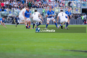 2024-02-03 - Lorenzo Cannone (Italy) -  ITALY VS ENGLAND - SIX NATIONS - RUGBY