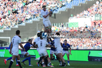 2024-02-03 - England touche -  ITALY VS ENGLAND - SIX NATIONS - RUGBY
