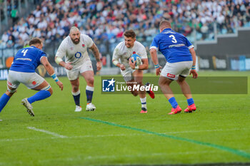 2024-02-03 - Ollie Chessum (England) -  ITALY VS ENGLAND - SIX NATIONS - RUGBY