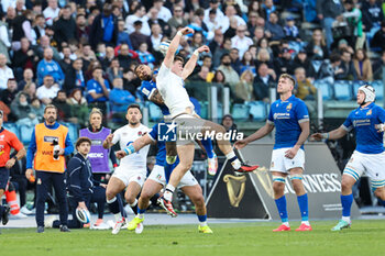 2024-02-03 - Monty Ioane (Italy) -  ITALY VS ENGLAND - SIX NATIONS - RUGBY