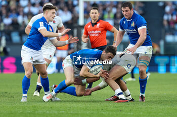 2024-02-03 - Paolo Garbisi (Italy) -  ITALY VS ENGLAND - SIX NATIONS - RUGBY