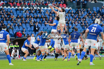 2024-02-03 - Ethan Roots (England) -  ITALY VS ENGLAND - SIX NATIONS - RUGBY