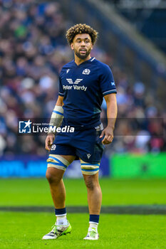 2024-02-10 - Andy Christie of Scotland during the 2024 Six nations Championship, rugby union match between Scotland and France on 10 February 2024 at Scottish Gas Murrayfield in Edinburgh, Scotland - RUGBY - SIX NATIONS 2024 - SCOTLAND V FRANCE - SIX NATIONS - RUGBY