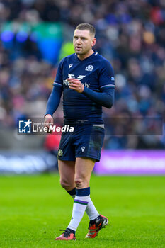 2024-02-10 - Finn Russell of Scotland during the 2024 Six nations Championship, rugby union match between Scotland and France on 10 February 2024 at Scottish Gas Murrayfield in Edinburgh, Scotland - RUGBY - SIX NATIONS 2024 - SCOTLAND V FRANCE - SIX NATIONS - RUGBY