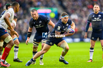 2024-02-10 - Rory Darge of Scotland during the 2024 Six nations Championship, rugby union match between Scotland and France on 10 February 2024 at Scottish Gas Murrayfield in Edinburgh, Scotland - RUGBY - SIX NATIONS 2024 - SCOTLAND V FRANCE - SIX NATIONS - RUGBY