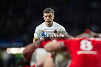 2024-02-10 - George Ford of England during the 2024 Six nations Championship, rugby union match between England and Wales on 10 February 2024 at Twickenham stadium in London, England - RUGBY - SIX NATIONS 2024 - ENGLAND V WALES - SIX NATIONS - RUGBY