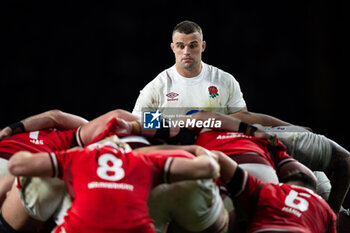 2024-02-10 - Ben Earl of England during the 2024 Six nations Championship, rugby union match between England and Wales on 10 February 2024 at Twickenham stadium in London, England - RUGBY - SIX NATIONS 2024 - ENGLAND V WALES - SIX NATIONS - RUGBY