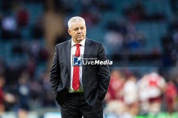 2024-02-10 - Head Coach Warren Gatland of Wales during the 2024 Six nations Championship, rugby union match between England and Wales on 10 February 2024 at Twickenham stadium in London, England - RUGBY - SIX NATIONS 2024 - ENGLAND V WALES - SIX NATIONS - RUGBY