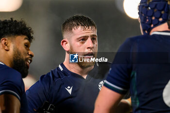 2024-02-09 - Robbie Dean of Scotland during the 2024 Under 20 Six Nations championship, rugby union match between Scotland and France on 9 February 2024 at the Hive Stadium in Edinburgh, Scotland - RUGBY - U20 SIX NATIONS 2024 - SCOTLAND V FRANCE - SIX NATIONS - RUGBY