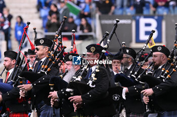 2024-03-09 - Scottish bagpipes during the Six Nations Championship match between Italy and Scotland on 9 march at Stadio Olimpico in Rome, Italy - ITALY VS SCOTLAND - SIX NATIONS - RUGBY