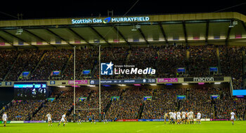 2024-02-24 - General view during the 2024 Six nations Championship, rugby union match between Scotland and England on 24 February 2024 at Scottish Gas Murrayfield in Edinburgh, Scotland - RUGBY - SIX NATIONS 2024 - SCOTLAND V ENGLAND - SIX NATIONS - RUGBY